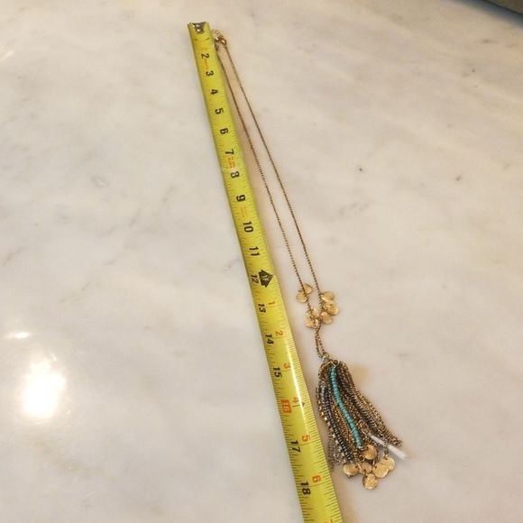 Long Boho Statemet Necklace - Picture 4 of 6